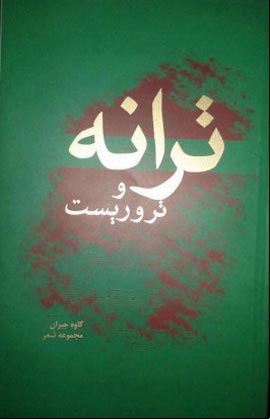 کتاب شعر «ترانه و تروریست»