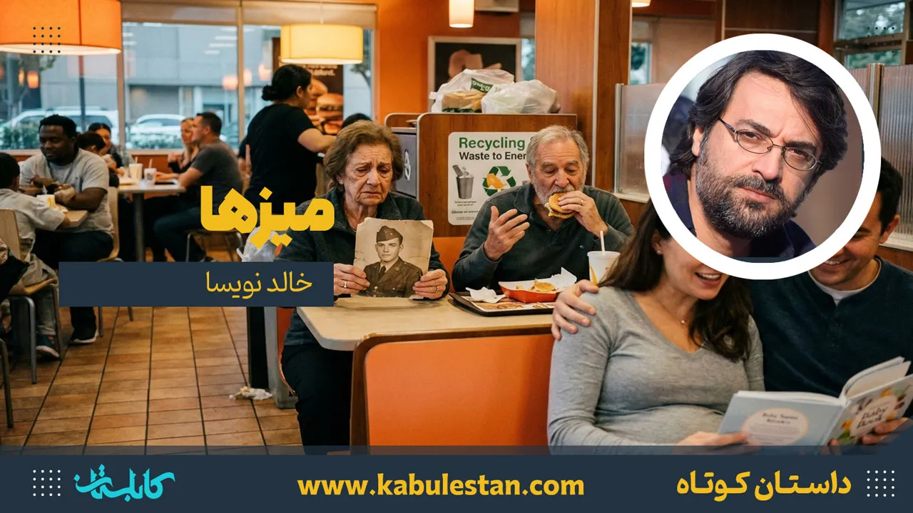 داستان کوتاه «میزها»