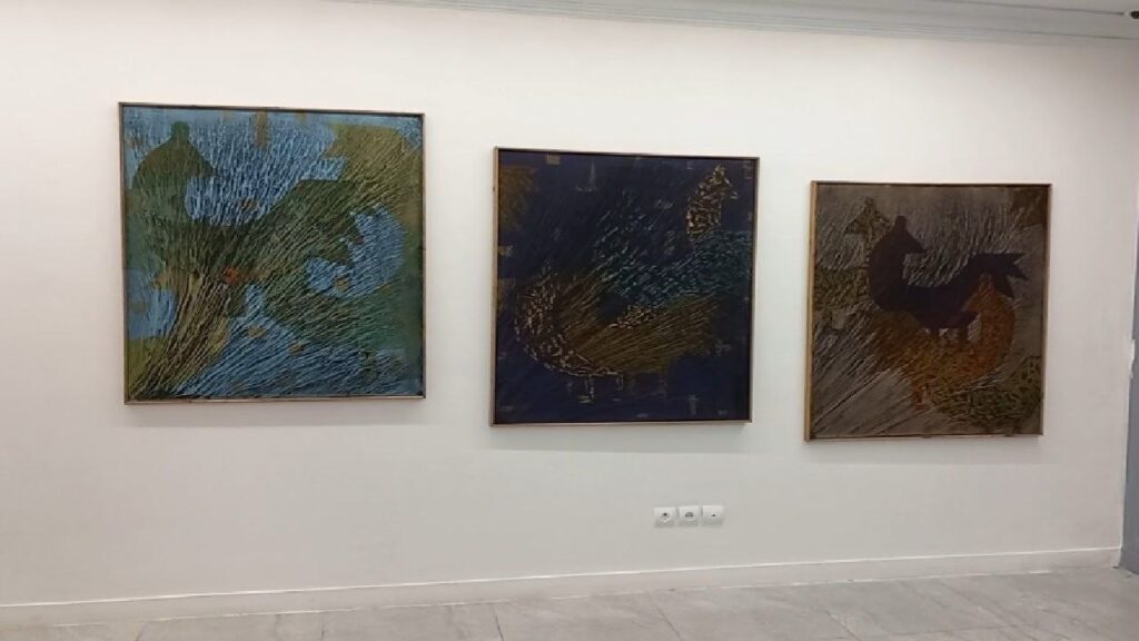 نمایشگاه نقاشی بهرام شاه محمودی با محوریت تاریخ و فرهنگ مشترک ایران و افغانستان در تهران